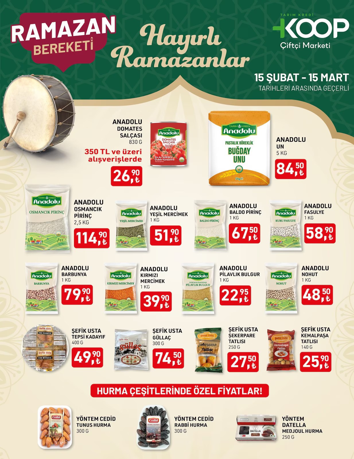 Tarım Kredi Kooperatif Tarım Kredi 15 Şubat 2025 Aktüel Ürünler Kataloğu kataloğu