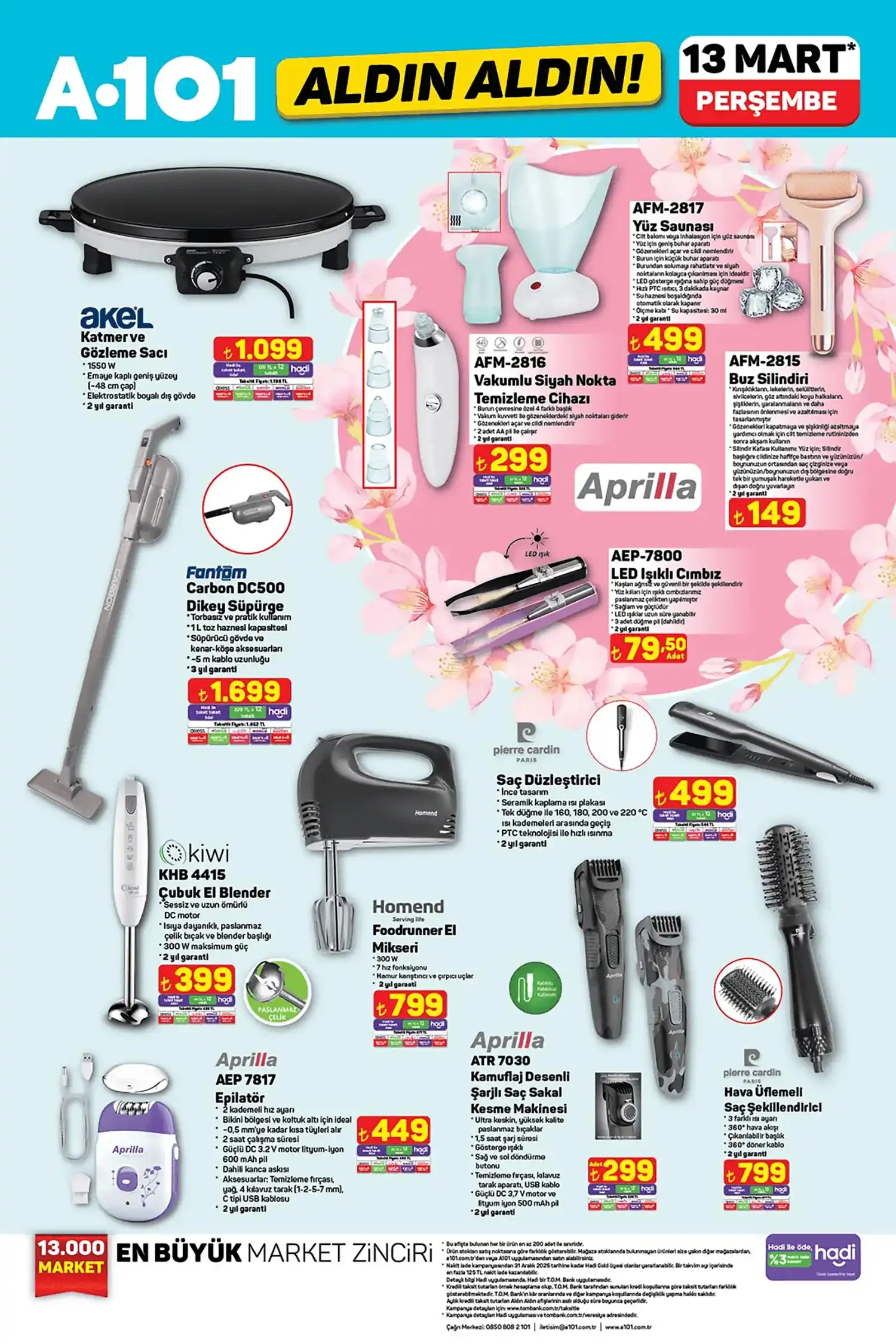 A101 A101 13 Mart 2025 Aktüel Ürünler Kataloğu kataloğu