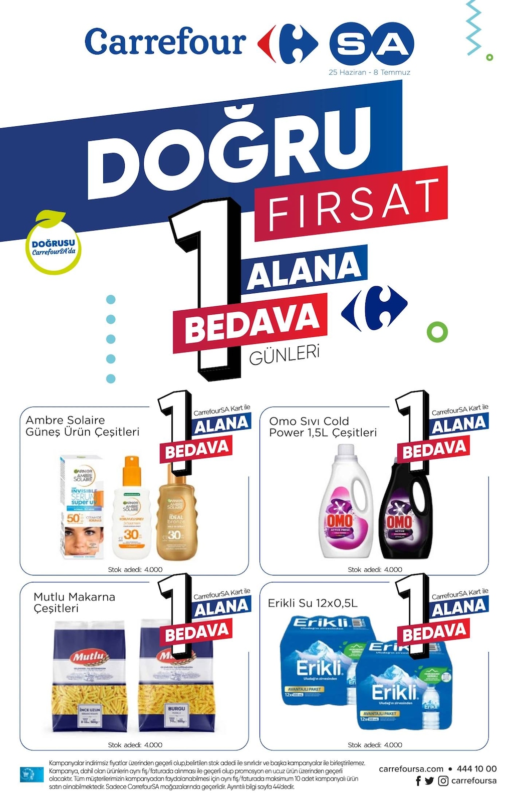 CarrefourSA CarrefourSA 25 Haziran 2026 Aktüel Kataloğu - İndirim Broşürü kataloğu
