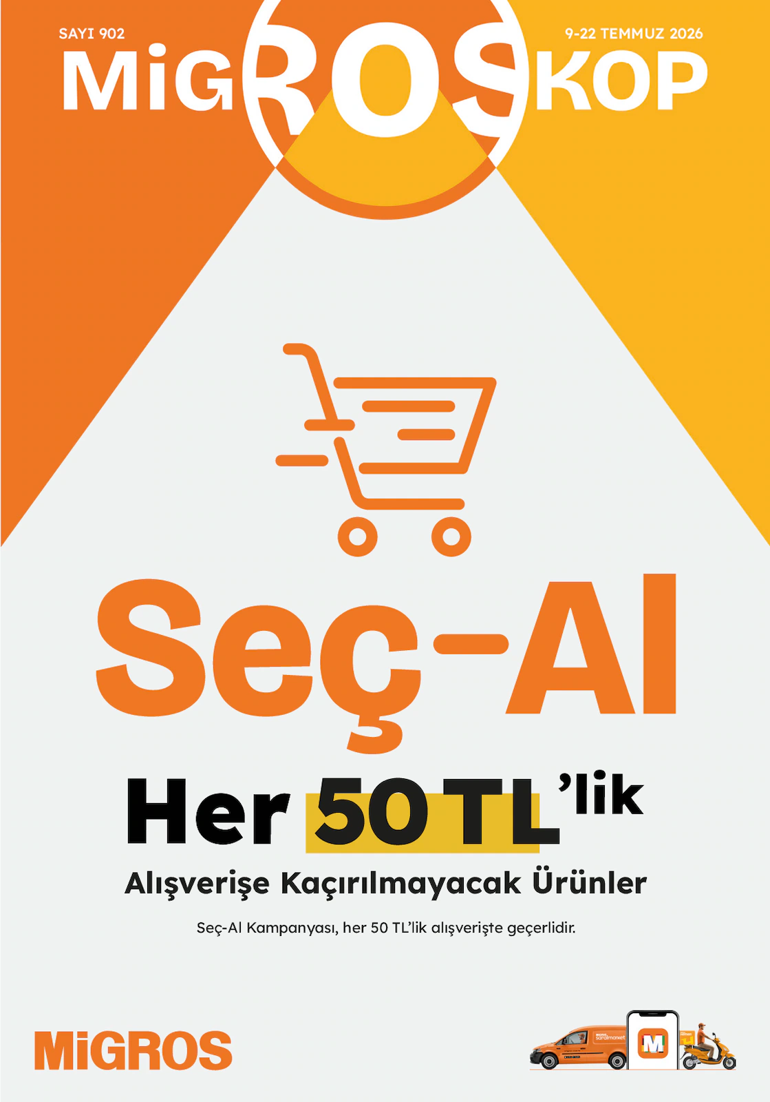 Migros Migros 9 Temmuz 2026 Aktüel Kataloğu - Migroskop Broşürü kataloğu