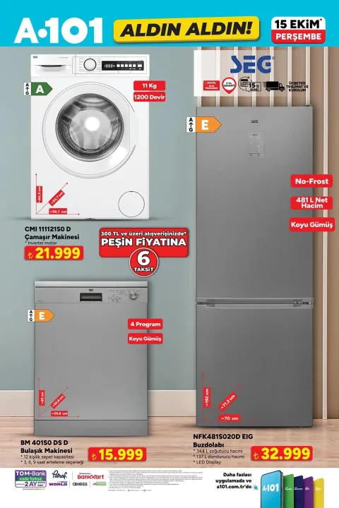 A101 15 Ekim 2026 Aktüel Ürünler Kataloğu — sayfa 7