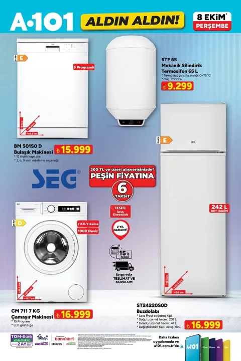 A101 8 Ekim 2026 Aktüel Ürünler Kataloğu — sayfa 8