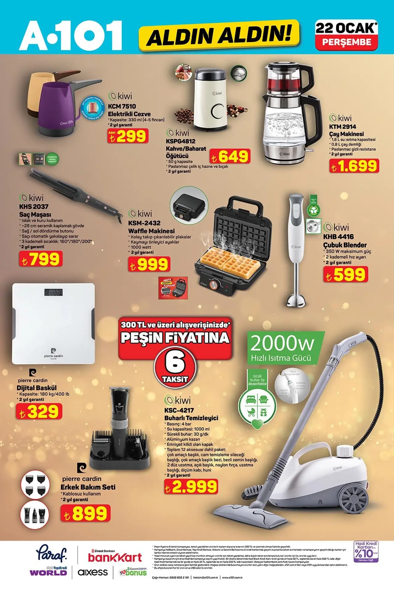 A101 A101 22 OCAK 2026 Aktüel Ürünler Kataloğu kataloğu